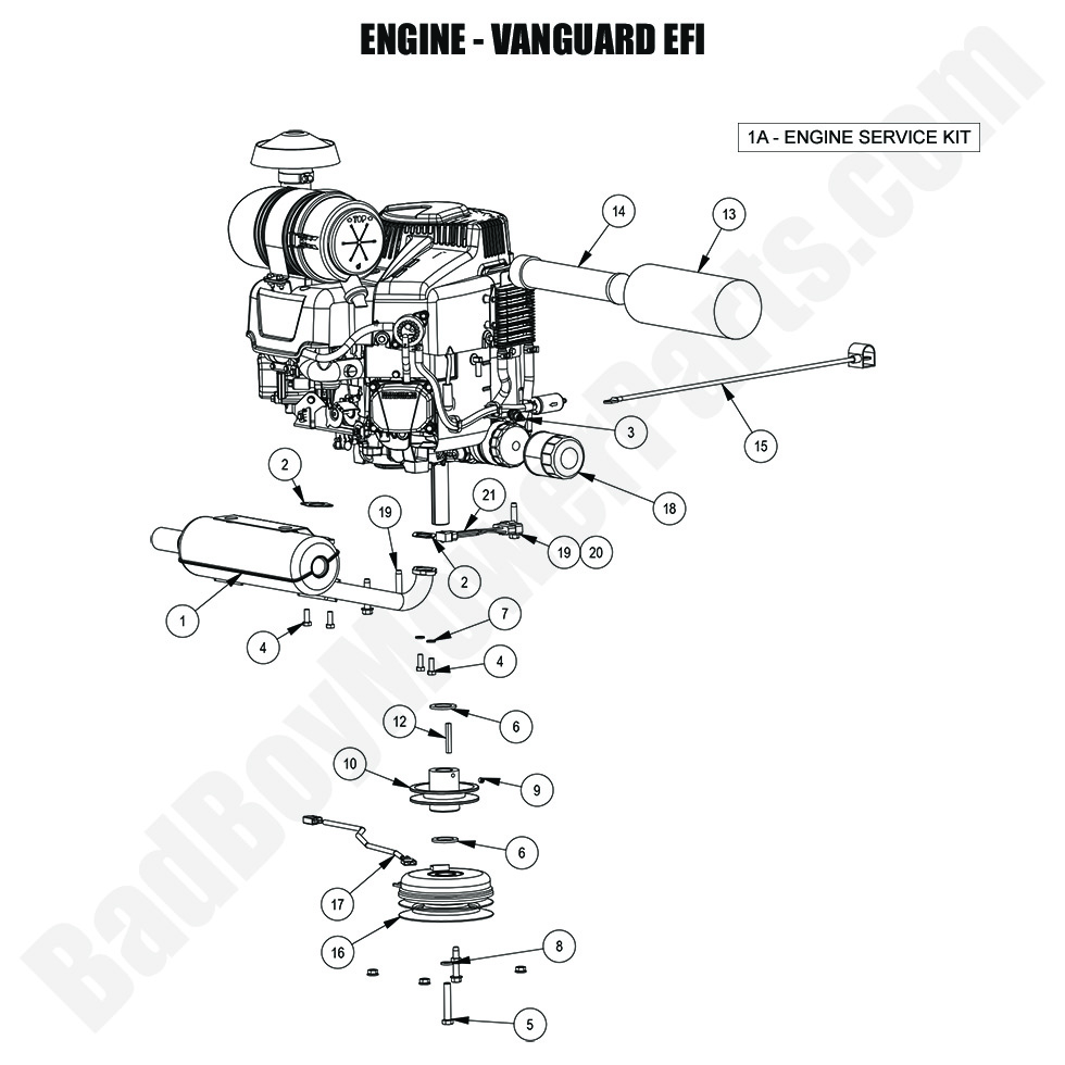 2024 Revolt (48"-61" Decks) Engine - Vanguard EFI